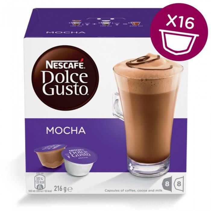 Nescafe Dolce Gusto Espresso Mocha Coffee 16 Capsules
