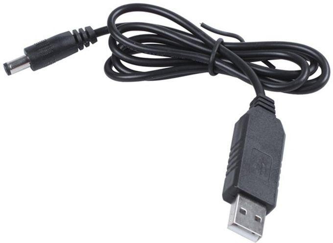USB Power Boost Line DC 5V To 12V Step UP Module USB Converter Adapter Cable 2,1x5.5mm Plug