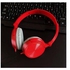 On-Ear 3.5mm Jack Wired Headphones أحمر