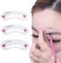 Fashion Eyebrow Shaper Stencil - Set Of 3 Reusable Eyebrow Template