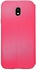 Leather Case Cover For Samsung J3 2017 Pink