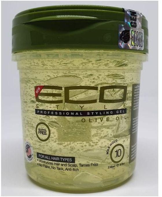 Eco Styler Professional Styling Gel, Olive Oil, Max Hold 10 (8 Oz).