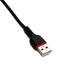 Ivon Fast Sync Charger Lightning Cable - 30cm - Black