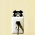 Dog Wall Sticker Decoration for the doorbell or laptop or the Light Switch or the car