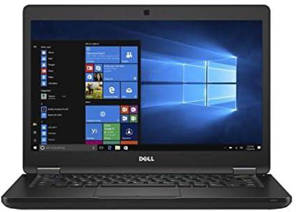 Dell Latitude 5480 Notebook Business Laptop, Intel Core i5-7th Generation CPU, 8GB DDR4 RAM, 256GB SSD Hard, 14.1 inch Display, Windows 10 Pro (Renewed)