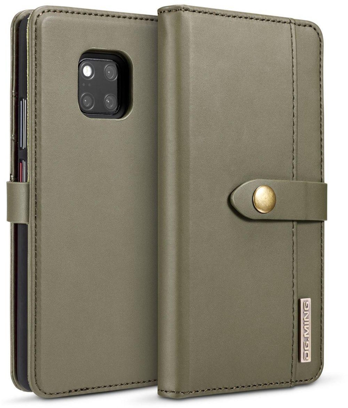 Huawei Mate 20 Pro Wallet Case, Lambskin Detachable  Folio Style   Stand Feature  Credit Card Slots Photo Frame Horizontal Flip Case Magnetic Closure for Huawei Mate 20 Pro 6.39 Inch (green)