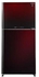 Sharp Refrigerator Inverter Digital No Frost 450L 2 Glass Doors - Red - SJ-GV58G-RD