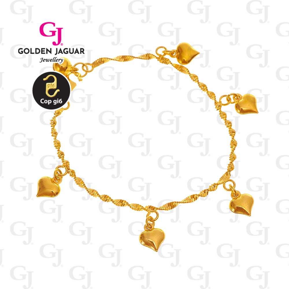 GJ Jewellery Emas Korea Bracelet - Gila-Gila Love 2360210-0LC