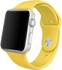 Silicone Loop Sport Band For Apple Watch 42mm Yellow