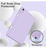 Case for iPad Air 5/4 (2022/2020 5th/4th Generation 10.9-Inch) with Pencil Holder, Support 2nd Pencil Charging, Slim Tablet Cover with Soft TPU Back, Auto Wake/Sleep (Light Purple)