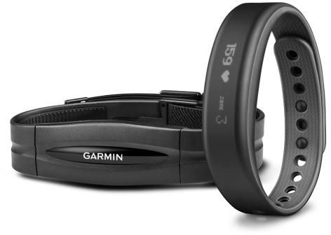 Garmin Vivosmart Bundle Activity Tracker Smart Notifications Large Fitness Band With Heart Rate Monitor Slate