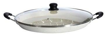 Aluminium Seafood Plate With Lid Beige/Black/Clear 45cm
