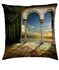 Texveen MOD-P-0018 Modern Digital Printed Pillow Cover - Multicolor - 40x40 cm