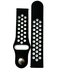 حزام بديل من السيليكون الرياضي 20 مم متوافق مع Samsung Gear S2 Classic (SM-R732 & SM-R735) - أسود / أبيض