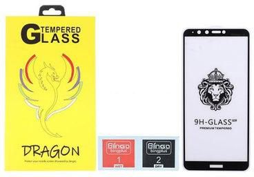 5D Tempered Glass Screen Protector For Huawei Y9 2018 And Black-Clear