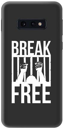 Protective Case Cover For Samsung Galaxy S10E Break Free