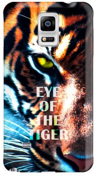 Stylizedd Samsung Galaxy Note 4 Premium Slim Snap case cover Matte Finish - Eye of the tiger