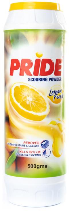 Pride Scouring Powder Lemon 500g