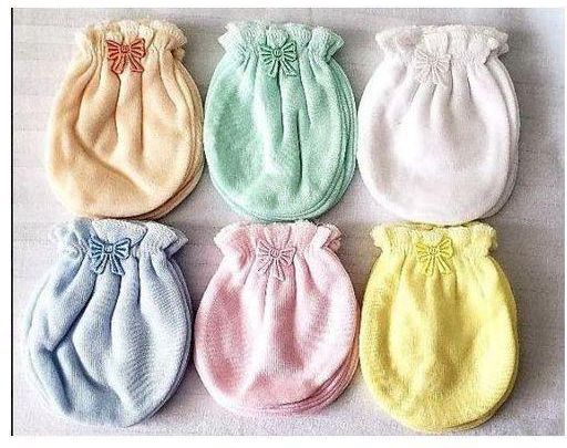 6 Pcs Baby Super Soft Warm Newborn Mittens