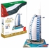 Cubicfun Burj Al Arab 3D Puzzle Multicolour Pack of 101