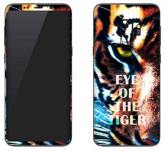 Vinyl Skin Decal For Samsung Galaxy S9 Plus Eye Of The Tiger