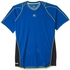 Mizuno 67QF11523 Sleeveless Running T-Shirt for Men, X-Large, Blue/White
