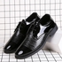 Casual Business Men's Leather Luxury Office Formal Shoes - Black