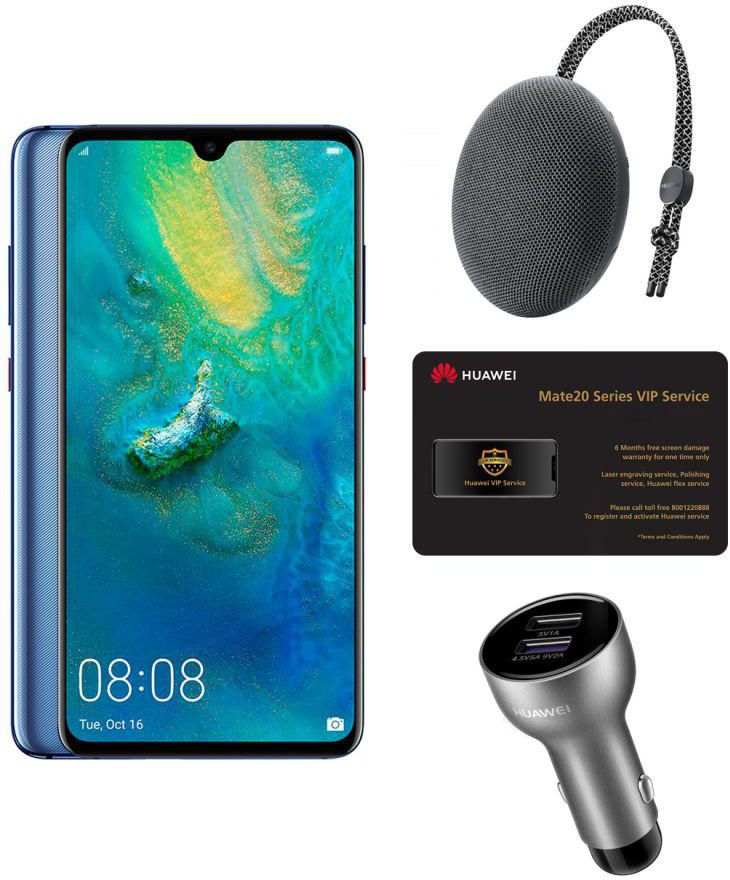 Mate 20 Dual SIM Midnight Blue 128GB 4G LTE With Gift Pack