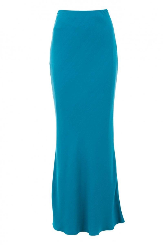 TOPGIRL Plain Skirt Duyung (Turquoise)