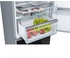 Bosch - Freestanding Refrigerator With Bottom Freezer - Glass Door - 435 Liters - Black - KGN49LB30U