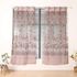 Deals For Less Luna Home, Modern Tulle, Window Curtains Set Of 2 Pieces, Grey Color