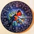 Fashionista Egypt Handmade Designs New Style Birds Wooden Wall Clock- Multicolor