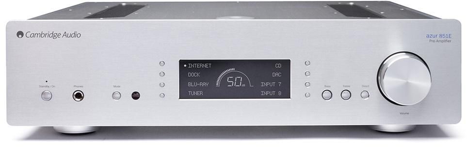 Cambridge Audio Azur 851E Flagship Pre-amplifier Silver
