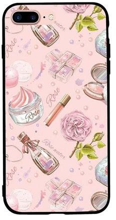 Skin Case Cover -for Apple iPhone 8 Plus Pink Background Girls Stuff Pink Background Girls Stuff