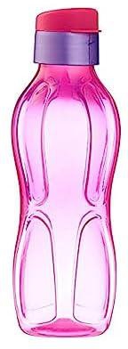 Plastic Water Bottle with Lid, 950 ml - Pink and (Purple or Gray) assorted color