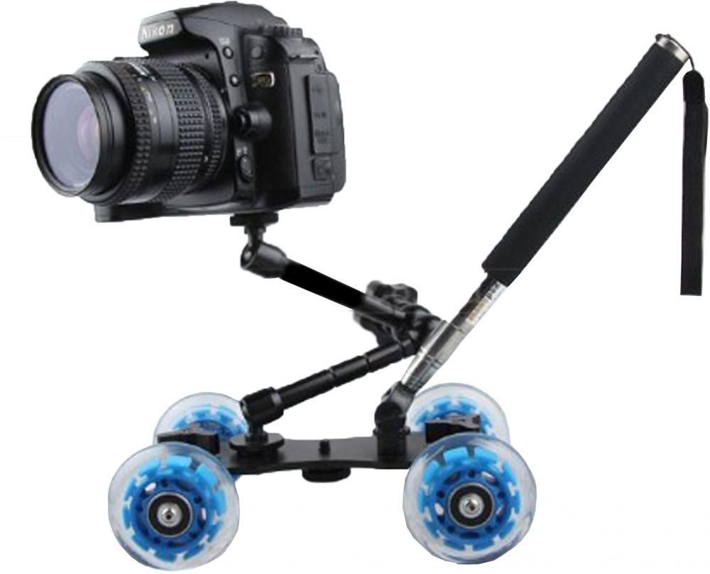 3in1 table photography dolly   11 inch magic arm   handheld lever monopod dslr camera
