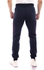 Izor Fleece Comfy Sweatpants With Side Stitched - Navy Blue