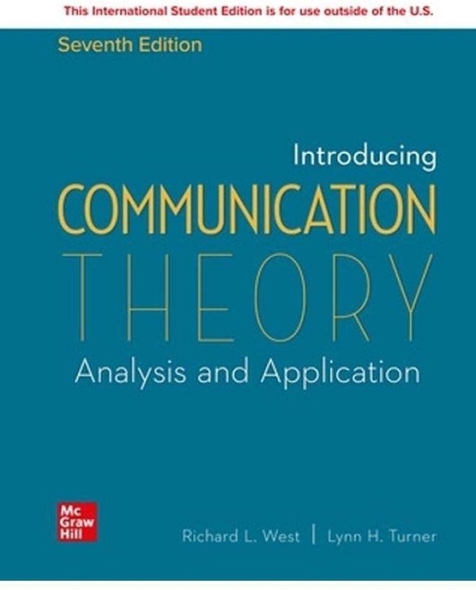 Mcgraw Hill Introducing Communication Theory: Analysis and Application - ISE ,Ed. :7