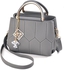 Kime Metallic Top Handle Luxury Handbag [M1903] (5 Colors)