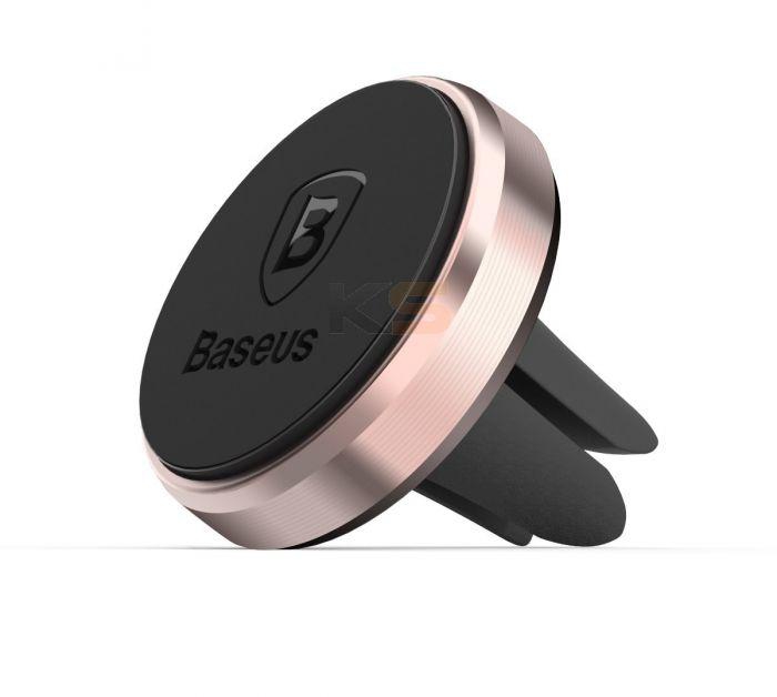 Baseus Magnet Series Universal Car Air Vent Mount Holder-Rose Gold