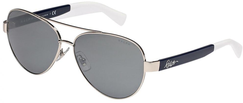 Ralph Aviator Silver Women's Sunglasses - RA4114-30906G-58-58-13-135