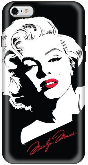 Stylizedd Apple iPhone 6 Plus Premium Dual Layer Tough Case Cover Matte Finish - Marilyn Monroe