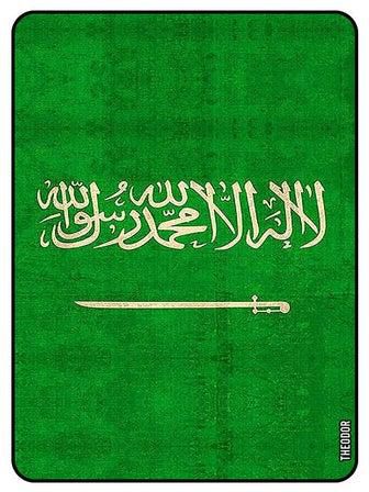Protective Flip Case Cover For SAMSUNG GALAXY TAB A 8.0 Saudi Arabia Flag Vintage copy