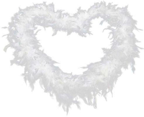 Universal Elegant Feather Fluffy Scarf White