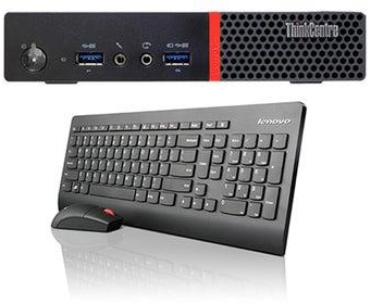 TINY M700-10HYA00AAX Tower PC Core i5 Processor/4GB RAM/500GB HDD/Integrated Graphics With Keyboard And Mouse Black