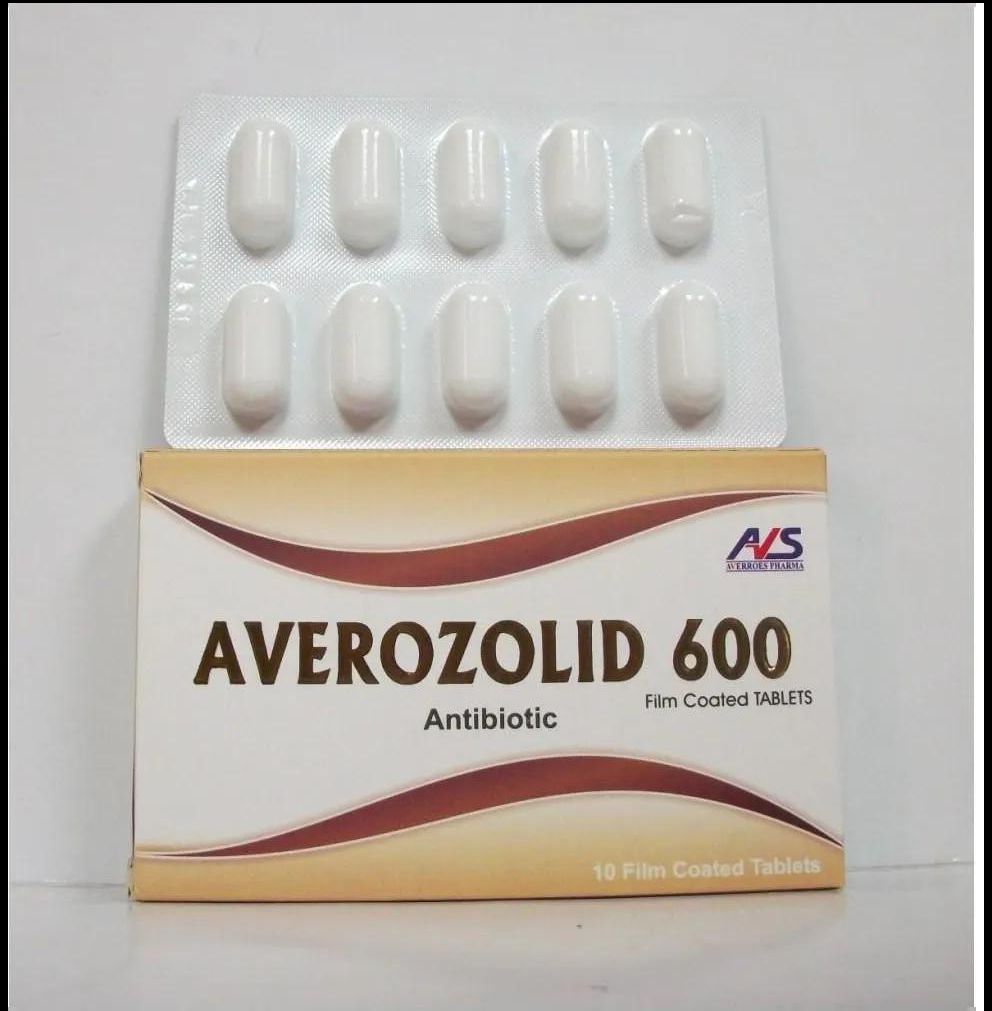 Averozolid | Antibiotic | 600 mg | 10 Tab