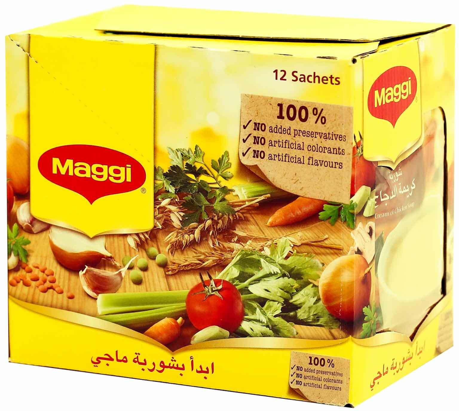 Maggi cream of chicken soup 71 g x 12 pieces