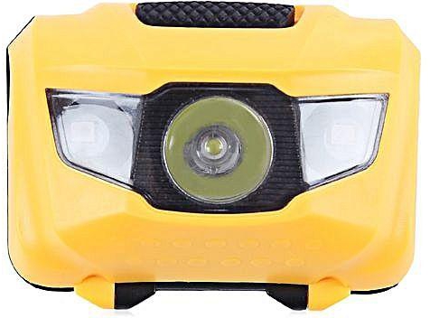 Generic 3-LED Bicycle Light Front Rear Lamp Flash Safety Tool - Yellow