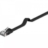 PremiumCord Flat patch cable UTP RJ45-RJ45 CAT6 1.5m black | Gear-up.me