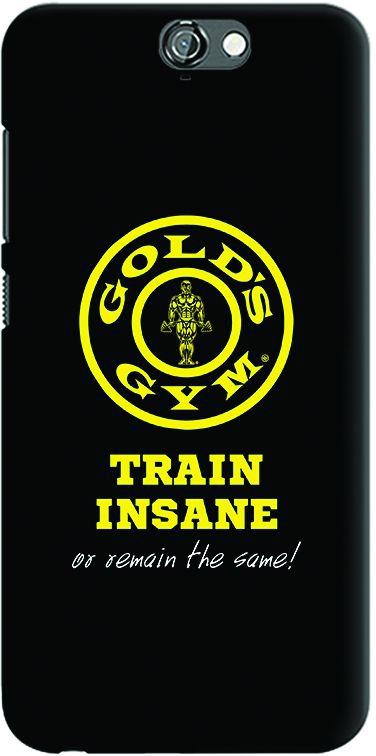 Stylizedd HTC One A9 Slim Snap Case Cover Matte Finish - Gold's Gym